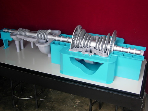 Steam Turbine Cross Section